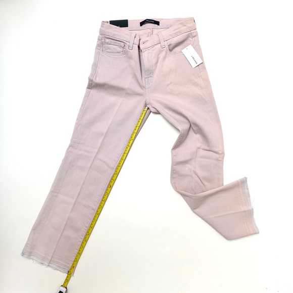 <J Brand> Pink Cropped Selena Jeans - Picture 15 of 15